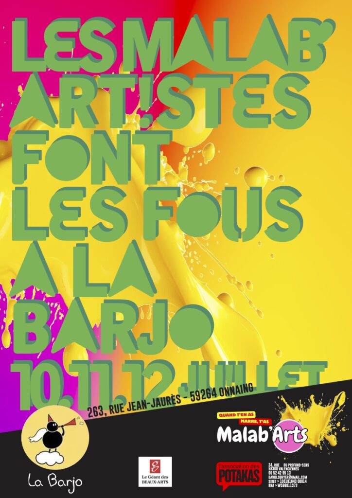 Les Malab'Arts font les fous à la Barjo